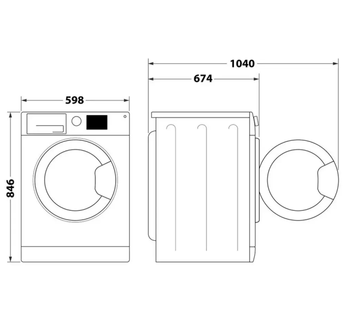 Whirlpool Сушильний автомат Whirlpool WP B9X WBS UA
