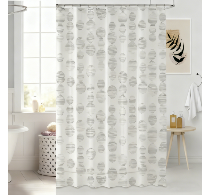 Idea Home Шторка для ванної Idea Home ZHY-2 Circles