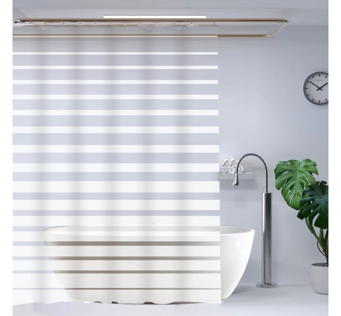 Idea Home Шторка для ванної Idea Home ZHY494-1 Stripe