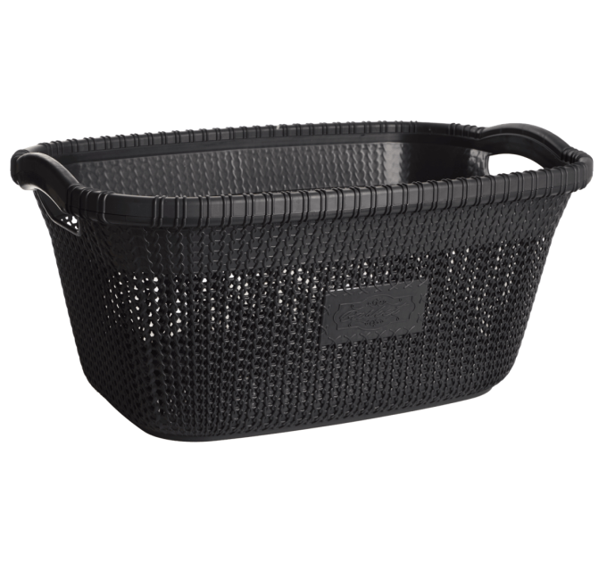 Violet House Кошик для білизни Violet House 1013 Віолетта ANTHRACITE 40 л