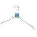 Idea Home Вішалка для одягу Idea Home 40.4х21 см White (7229775)