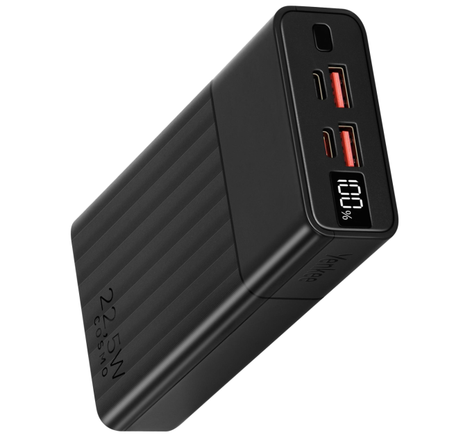 YENKEE Портативний зарядний пристрій Yenkee YPB 2031 - 20000 mAh PD20W + QC22.5W Black