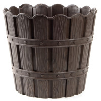 Горщик для квітів Violet House 1052 BAMBOO BROWN 0.6 л