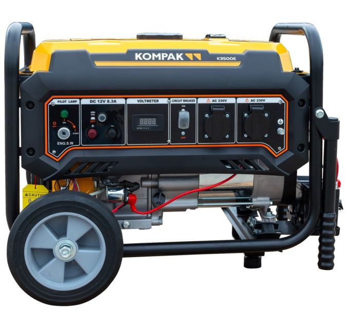 KOMPAK Генератор бензиновий Kompak K3500E Strong 3.2/3.5 кВт