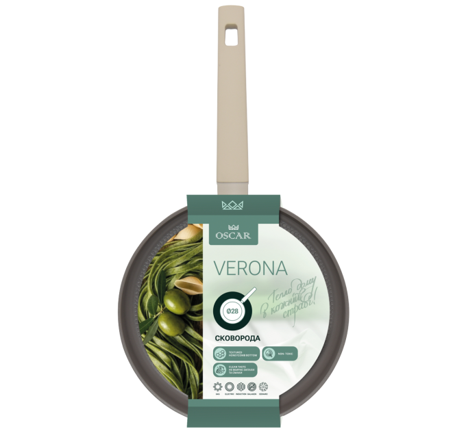 Oscar Сковорода Oscar Verona, 28 см new