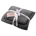 SOHO Набір рушників Soho 50х90+70х140 см Leaves Dark Gray