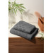 SOHO Набір рушників Soho 50х90+70х140 см Leaves Dark Gray