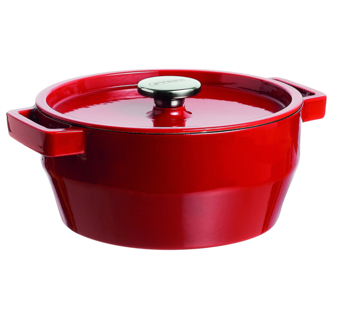 Pyrex Каструля Pyrex Slow Cook red, (6.8 л) 28 см