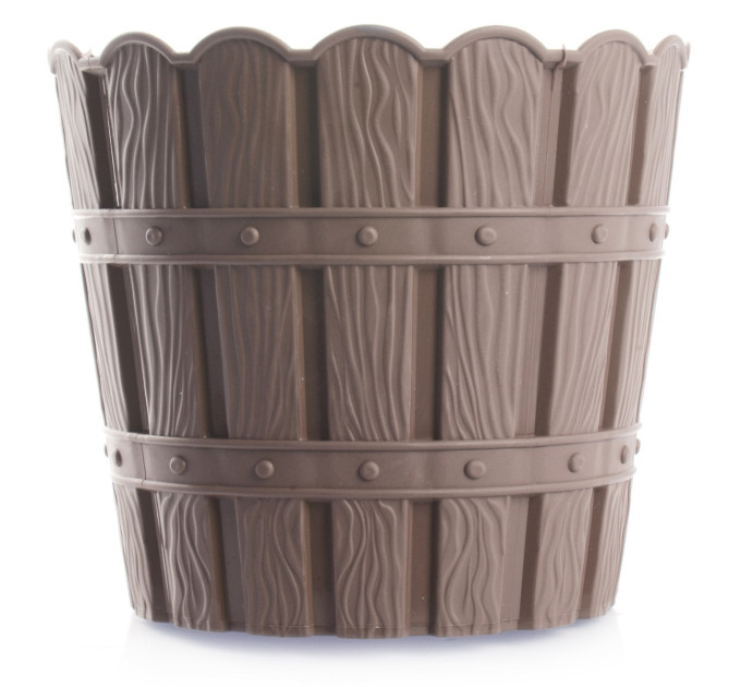 Violet House Горщик для квітів Violet House 1048 BAMBOO CAPPUCCINO 7 л.