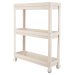 Violet House Етажерка 3-х ярусна Violet House 6015 Long Shelf 3 WHITE 54х18х67 см