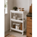 Violet House Етажерка 3-х ярусна Violet House 6015 Long Shelf 3 WHITE 54х18х67 см