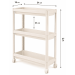 Violet House Етажерка 3-х ярусна Violet House 6015 Long Shelf 3 WHITE 54х18х67 см
