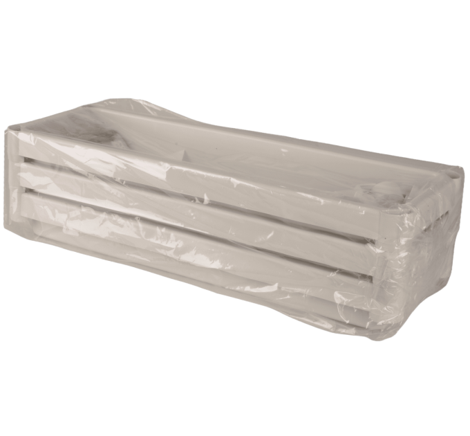 Violet House Етажерка 3-х ярусна Violet House 6015 Long Shelf 3 WHITE 54х18х67 см