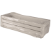 Violet House Етажерка 3-х ярусна Violet House 6015 Long Shelf 3 WHITE 54х18х67 см
