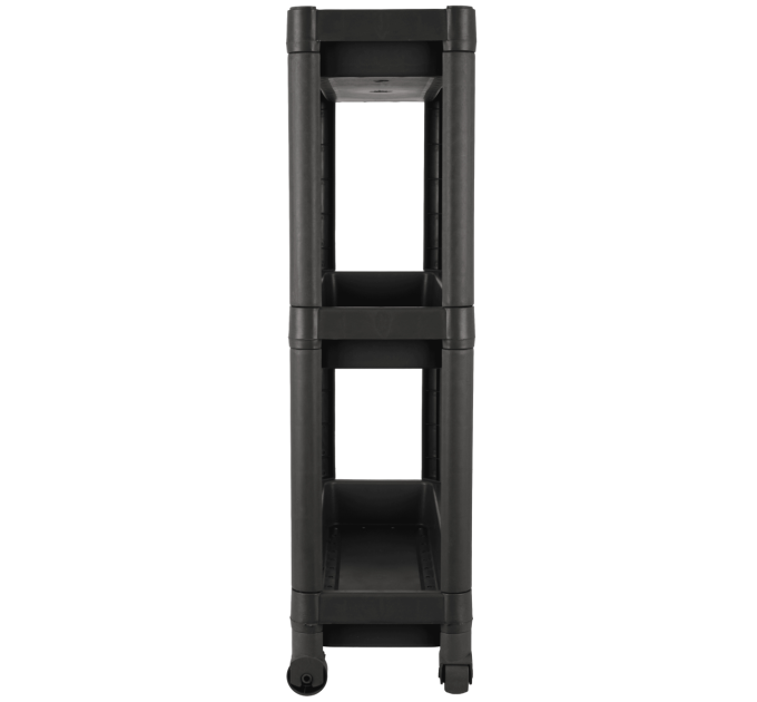 Violet House Етажерка 3-х ярусна Violet House 6015 Long Shelf 3 GREY 54х18х67 см
