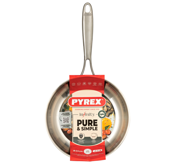 Pyrex Сковорода Pyrex Infinity, 24 см