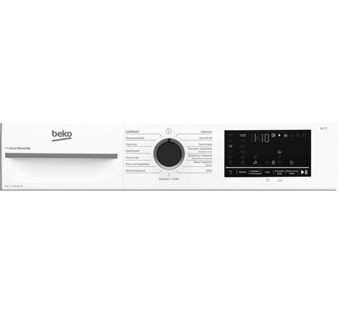 Beko Пральна машина автоматична Beko BM3WFU46215WB