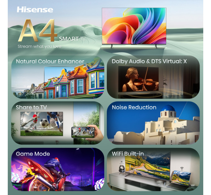 Hisense LED-телевізор Hisense 40A4S