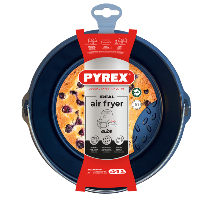 Pyrex Форма для запікання Pyrex AirFryer, 20x19x7.5 см (1.6 л)
