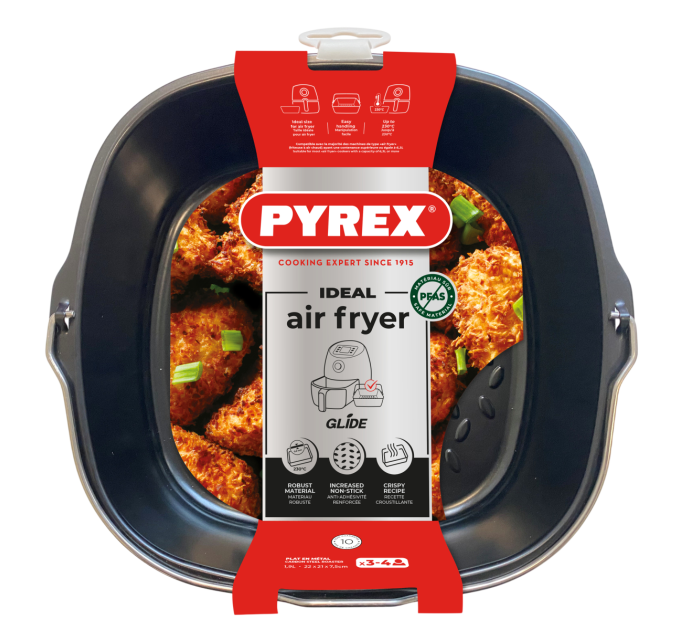 Pyrex Форма для запікання Pyrex AirFryer, 22х21х7.5 см (1.9 л)