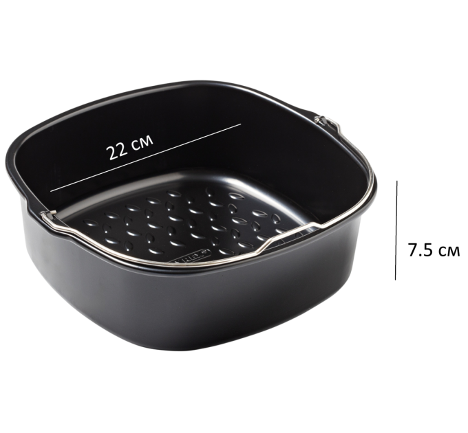 Pyrex Форма для запікання Pyrex AirFryer, 22х21х7.5 см (1.9 л)
