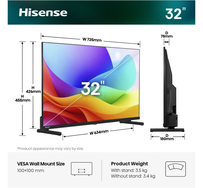 Hisense LED-телевізор Hisense 32A5S