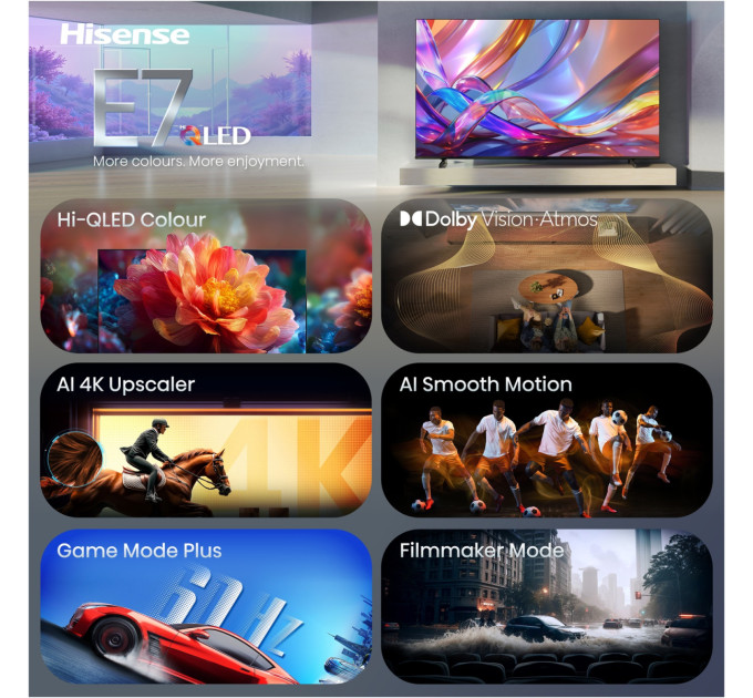 Hisense LED-телевізор Hisense 50E7S