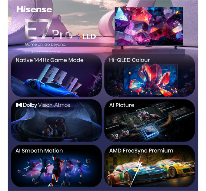 Hisense LED-телевізор Hisense 55E7S PRO