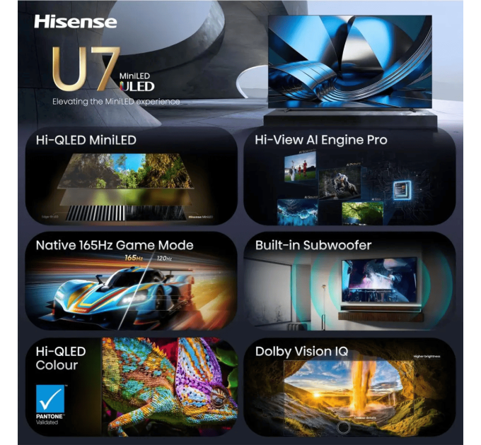 Hisense LED-телевізор Hisense 100U7SE