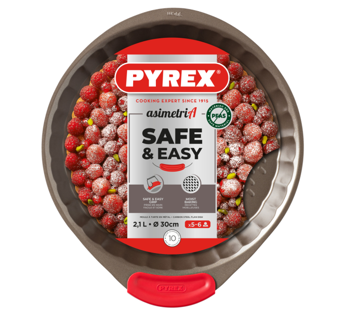 Pyrex Форма для пирога Pyrex New Asimetria, 30 см