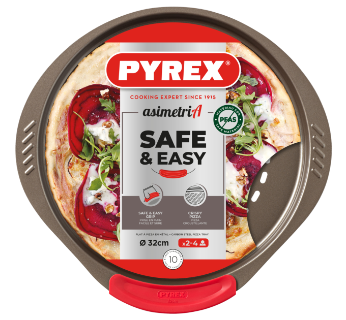 Pyrex Форма для піци Pyrex New Asimetria, 32 см