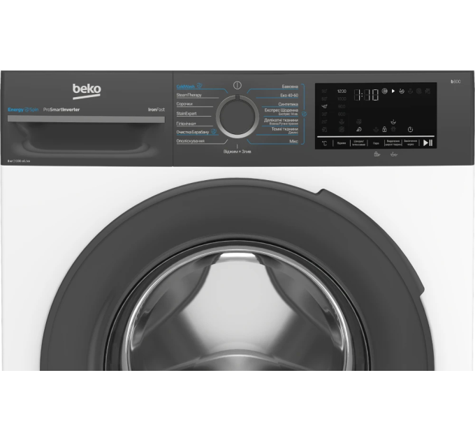 Beko Пральна машина автоматична Beko BM3WFU48215WPAA