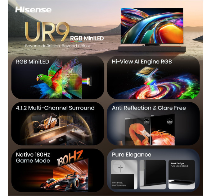 Hisense LED-телевізор Hisense 85UR9S