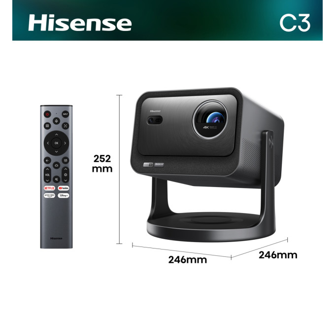 Hisense Проєктор Hisense C3