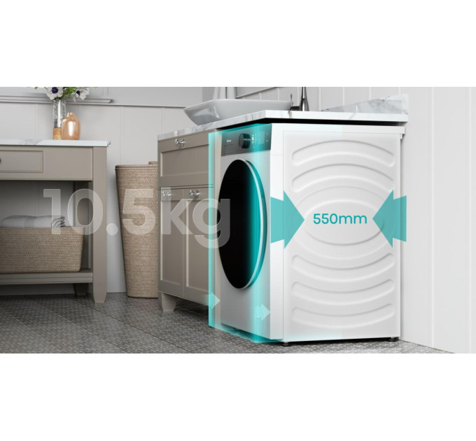 Hisense Пральна машина автоматична Hisense WF5I1045BWQ (WF5I1114W)
