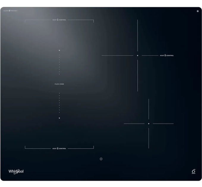 Whirlpool Електрична варильна поверхня Whirlpool WTX6014DCF