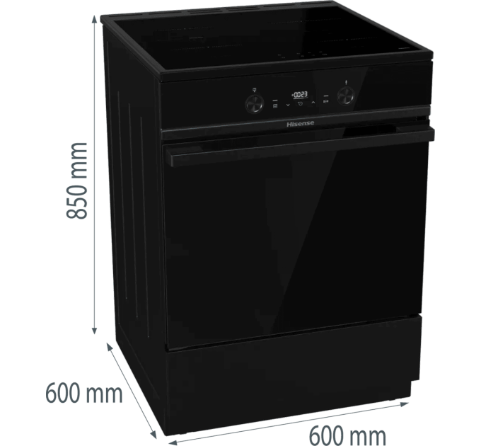 Hisense Електрична плита Hisense HEITS6E70BPMPG (FI6A4J-GPN22)