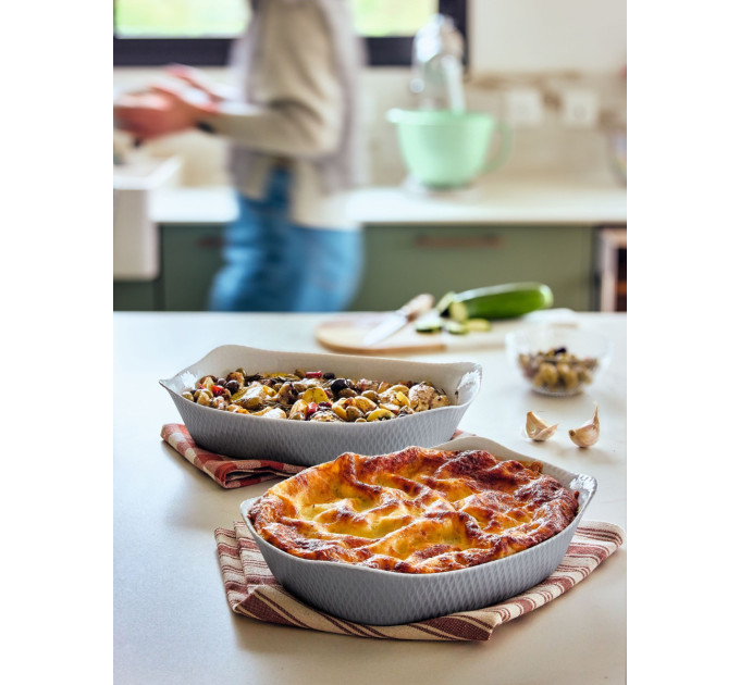 Luminarc Форма с/к LUMINARC SMART CUISINE WAVY GRANIT д.запік/прямокут./34x25см (X1629)