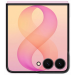Samsung Чохол Samsung Flip 8 Clear Magnet Case EF-CF776CTEGUA Transparency