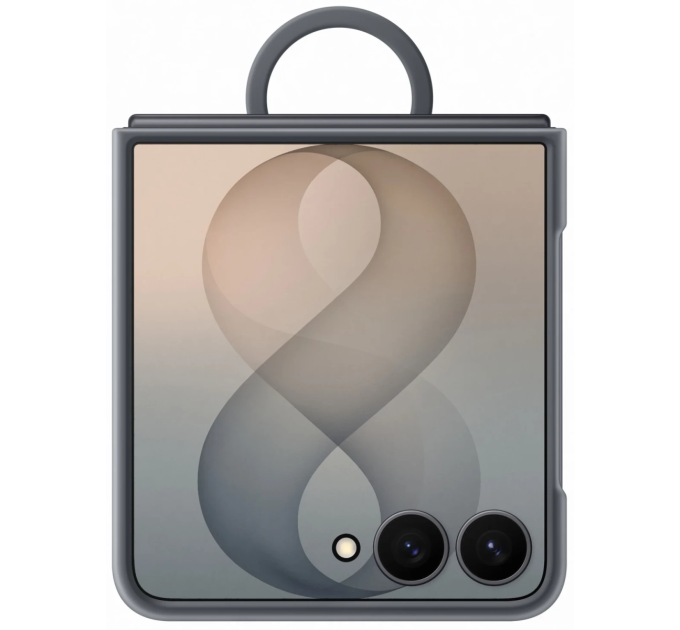 Samsung Чохол Samsung Flip 8 Silicone Ring Magnet Case EF-EF776CBEGUA Black