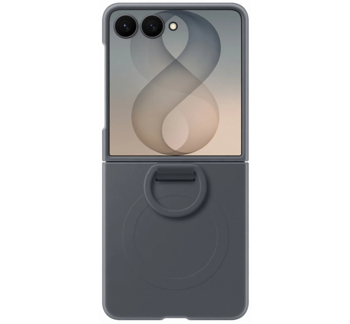 Samsung Чохол Samsung Flip 8 Silicone Ring Magnet Case EF-EF776CBEGUA Black