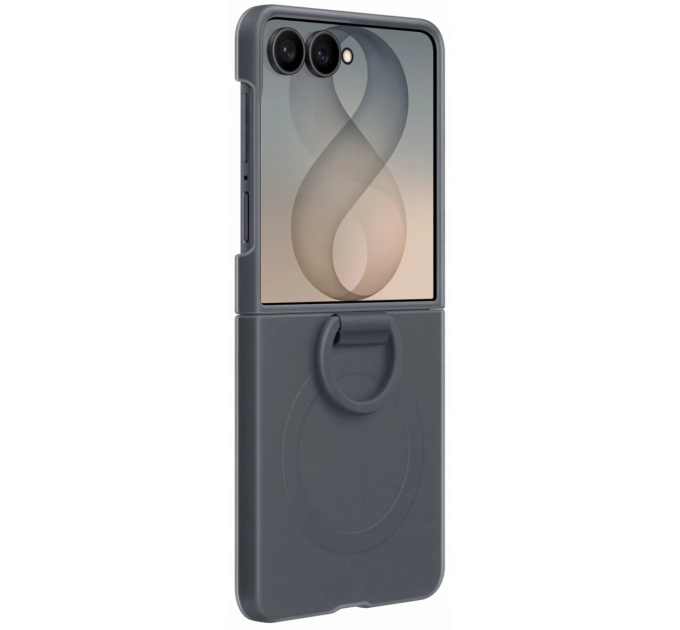 Samsung Чохол Samsung Flip 8 Silicone Ring Magnet Case EF-EF776CBEGUA Black