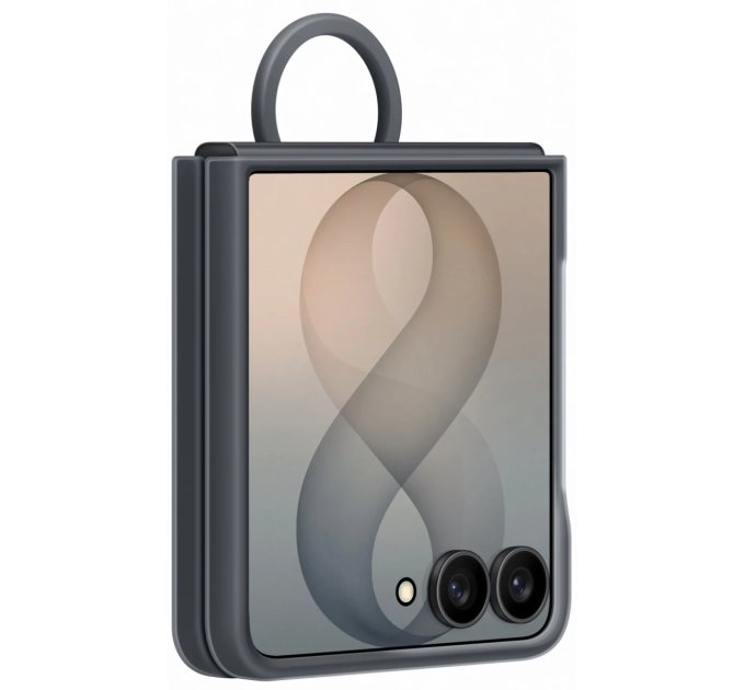 Samsung Чохол Samsung Flip 8 Silicone Ring Magnet Case EF-EF776CBEGUA Black
