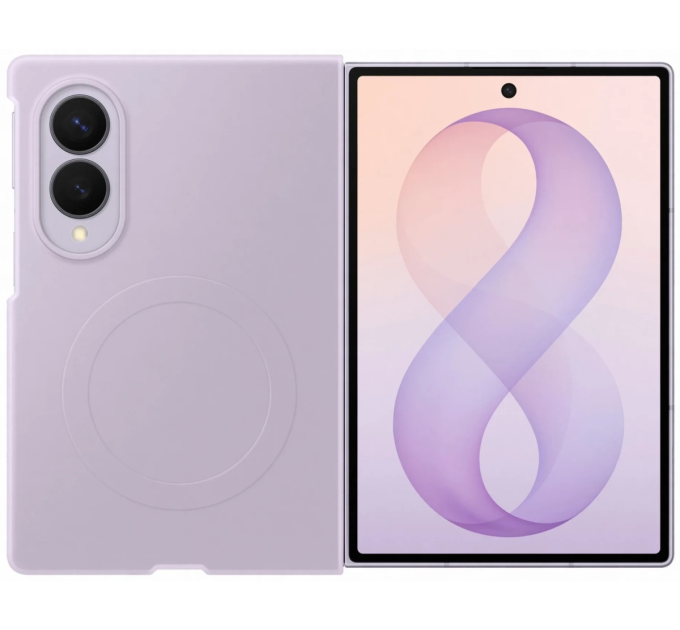 Samsung Чохол Samsung Fold 8 Wide Silicone Magnet Case EF-EF971CVEGUA Violet