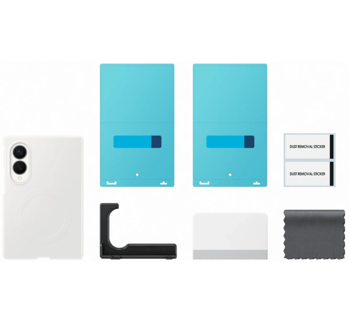 Samsung Чохол Samsung Fold 8 Wide Silicone Magnet Case EF-EF971CWEGUA White