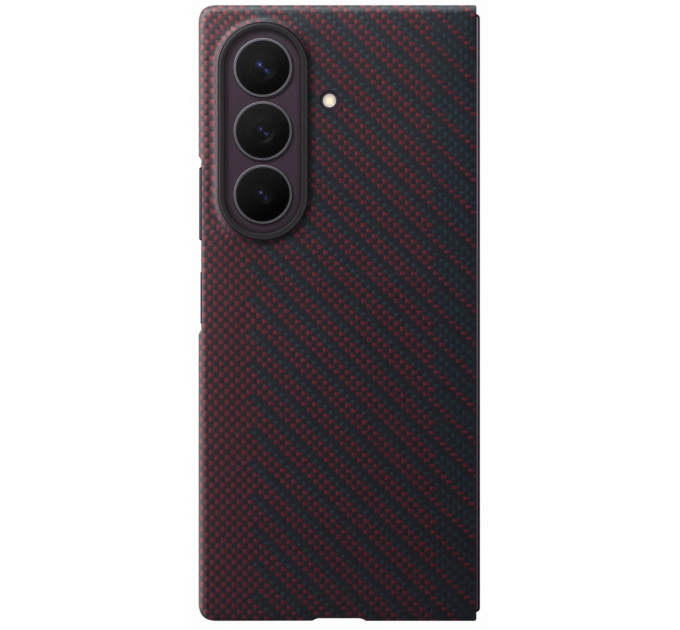 Samsung Чохол Samsung Fold 8 Ultra Carbon Magnet Case EF-KF976SREGUA Red