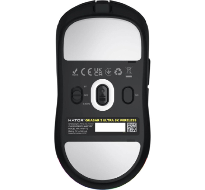Hator Мишка Hator Quasar 3 Ultra 8K Wireless Black Edition (HTM772)