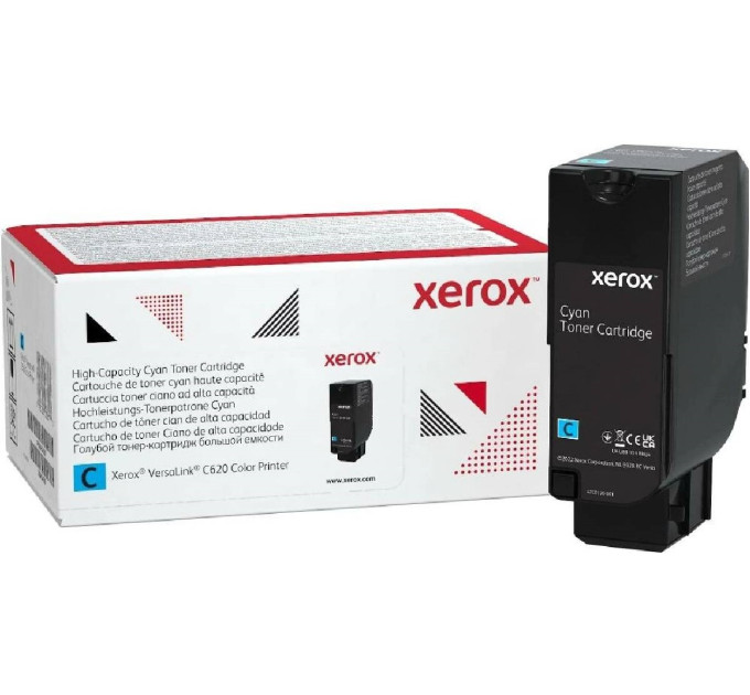 Xerox Тонер картридж Xerox VL C620 Cyan (12 000 стор)