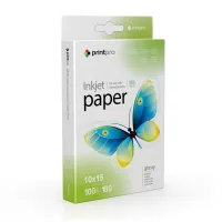 Фотопапір PrintPro глянц. 180г/м, 10x15 PG180-100