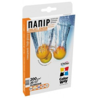 Фотопапір ColorWay глянцевий 200г/м, 10x15 ПГ200-100